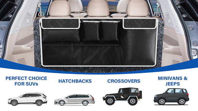 ANUINIT Hanging Car Trunk Organizer on Amazon Live