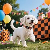 Vista 83 de DOGWONG Collar de perro de San Valentín, collar de perro con estampado de corazones para perros grandes, lindos collares de primavera, hembra