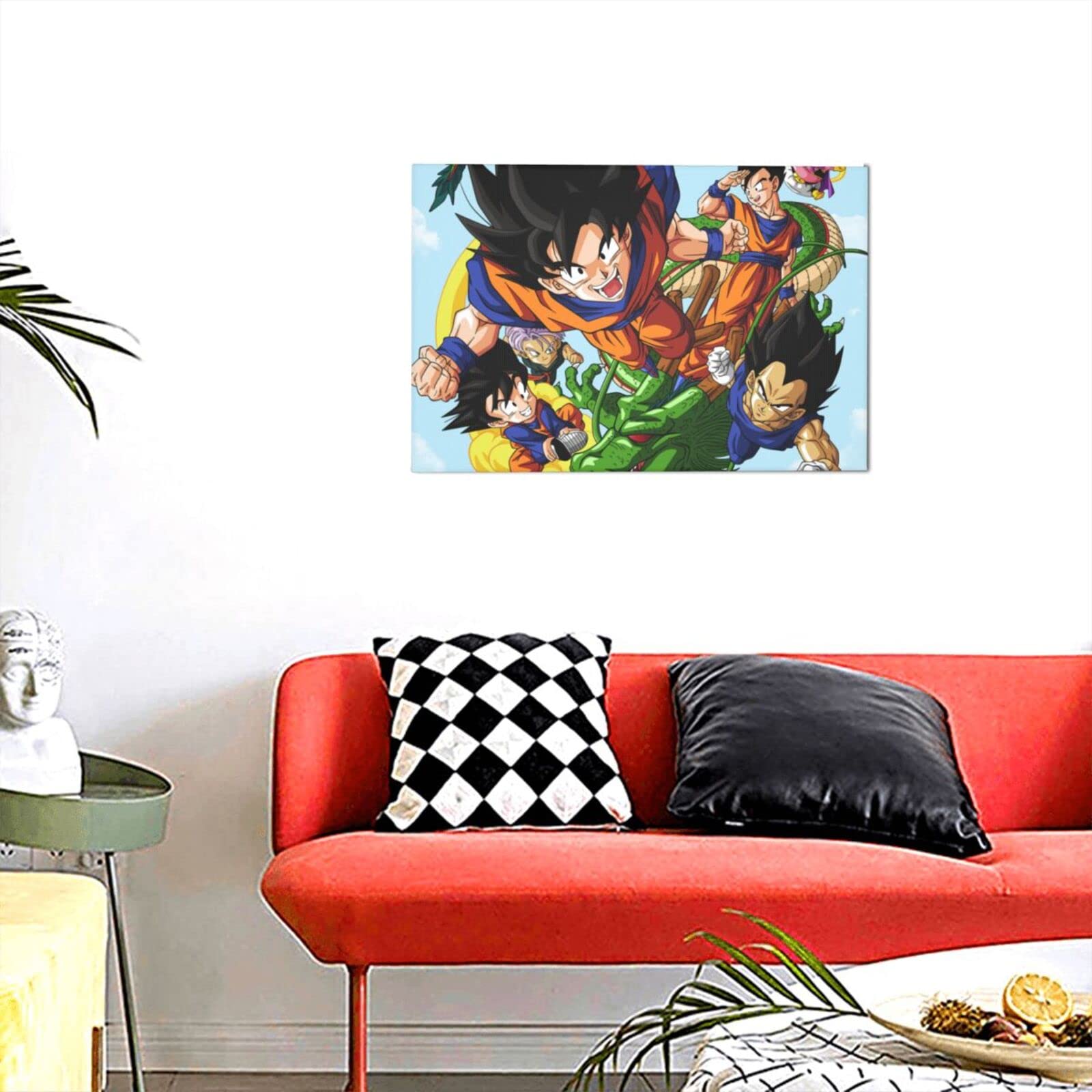 Amazon.co.jp: ドラゴンボール 龙珠 Dragon Ball インテリア絵画 油絵