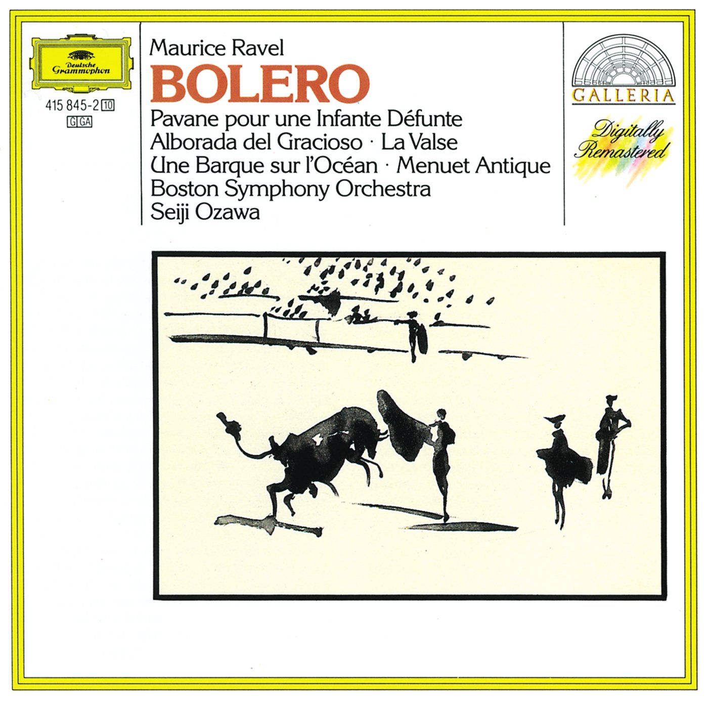 Bolero / Menuet Antique / Alborada / Pavane [Audio CD] Ravel; Ozawa and Bso
