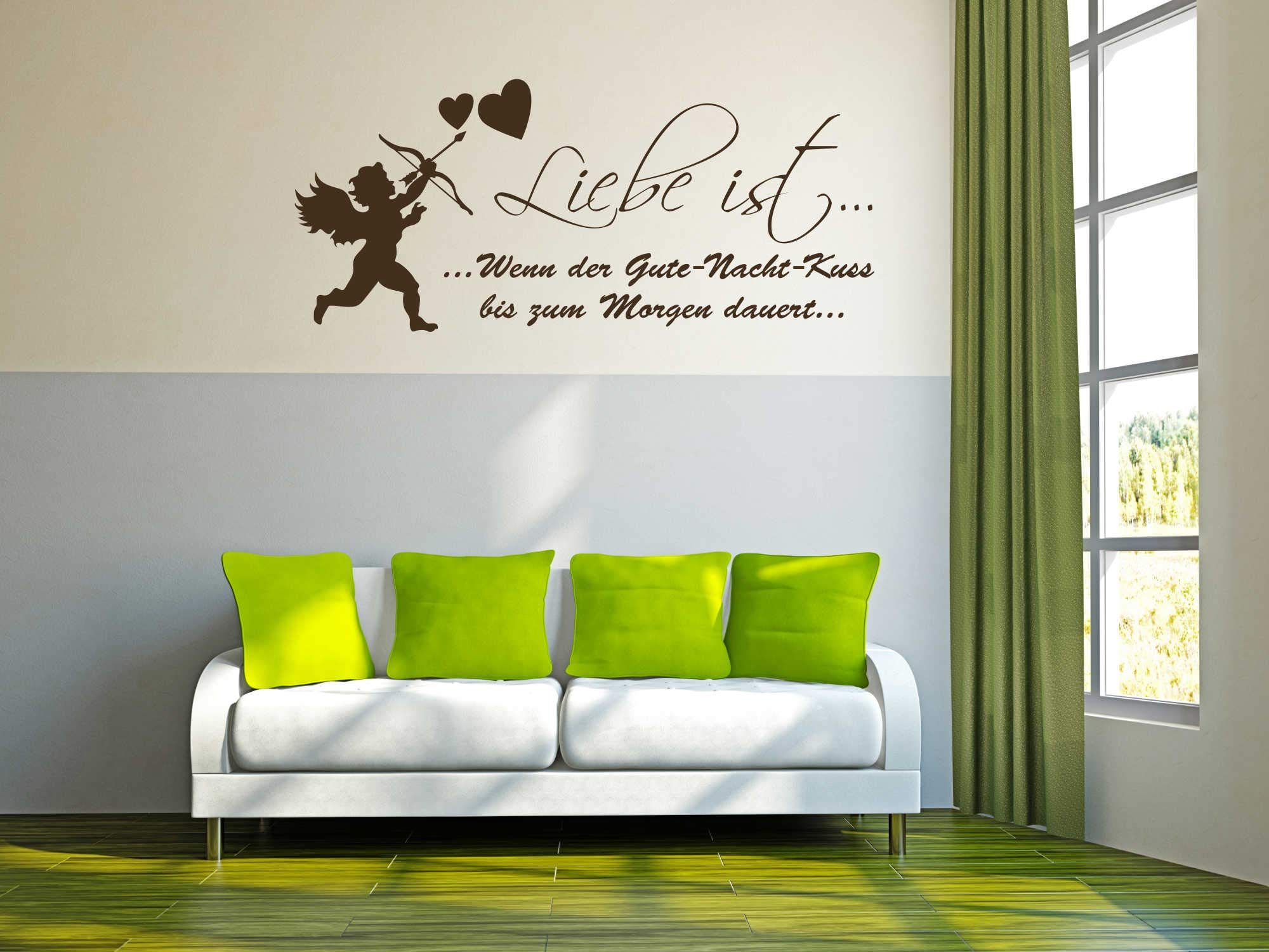 Wandtattoo Für Türen & Wände – Schriftzug Schlafzimmer, 40x14 Cm, In 40 Farben Erhältlich (hier: Flieder)