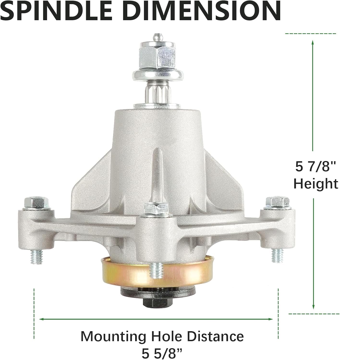 48 inch Mower Deck Rebuild Kit for Husqvarna YTH2248 TH2348 YTH24V48 GTH2548 Z248F Includes 3 Spindle 174356 174358 532174356, 3 Blade180054 173920, 3 Idler 174375
