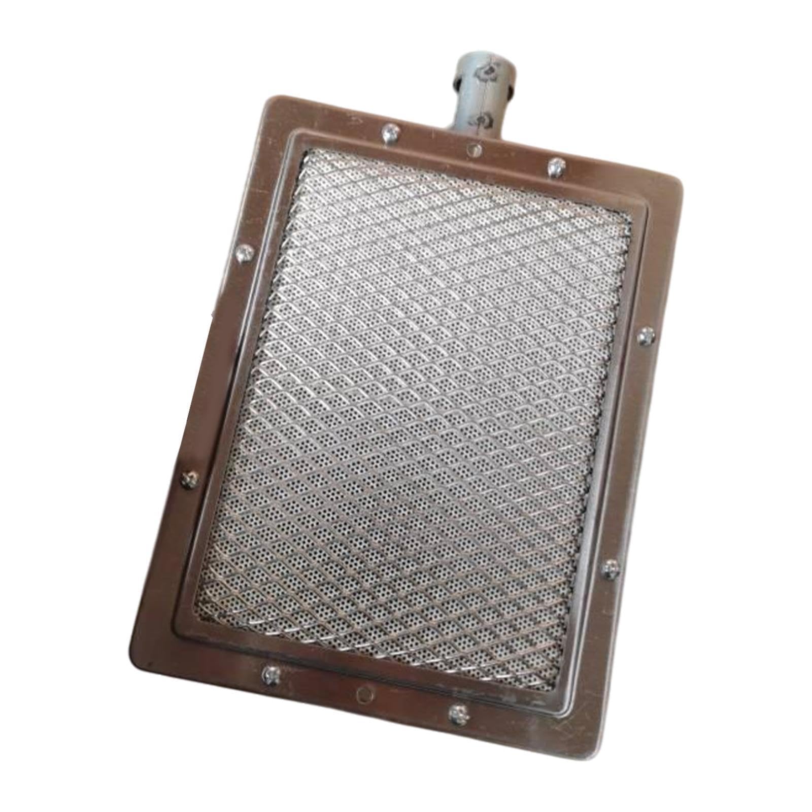 Quemador Infrarrojo de Gas para Barbacoa, Quemador de Calefacción, Accesorios Metálicos Searbrenner, Quemador de Gas para Cocinar en Viajes de Camping, 22cmx17cm