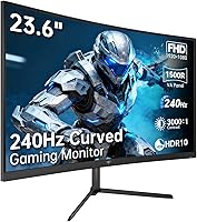 KTC 24" 240Hz Curved Gaming Monitor FHD 1080p 1500R 1ms VA 3000:1 HDR Adaptive Sync H24S17P