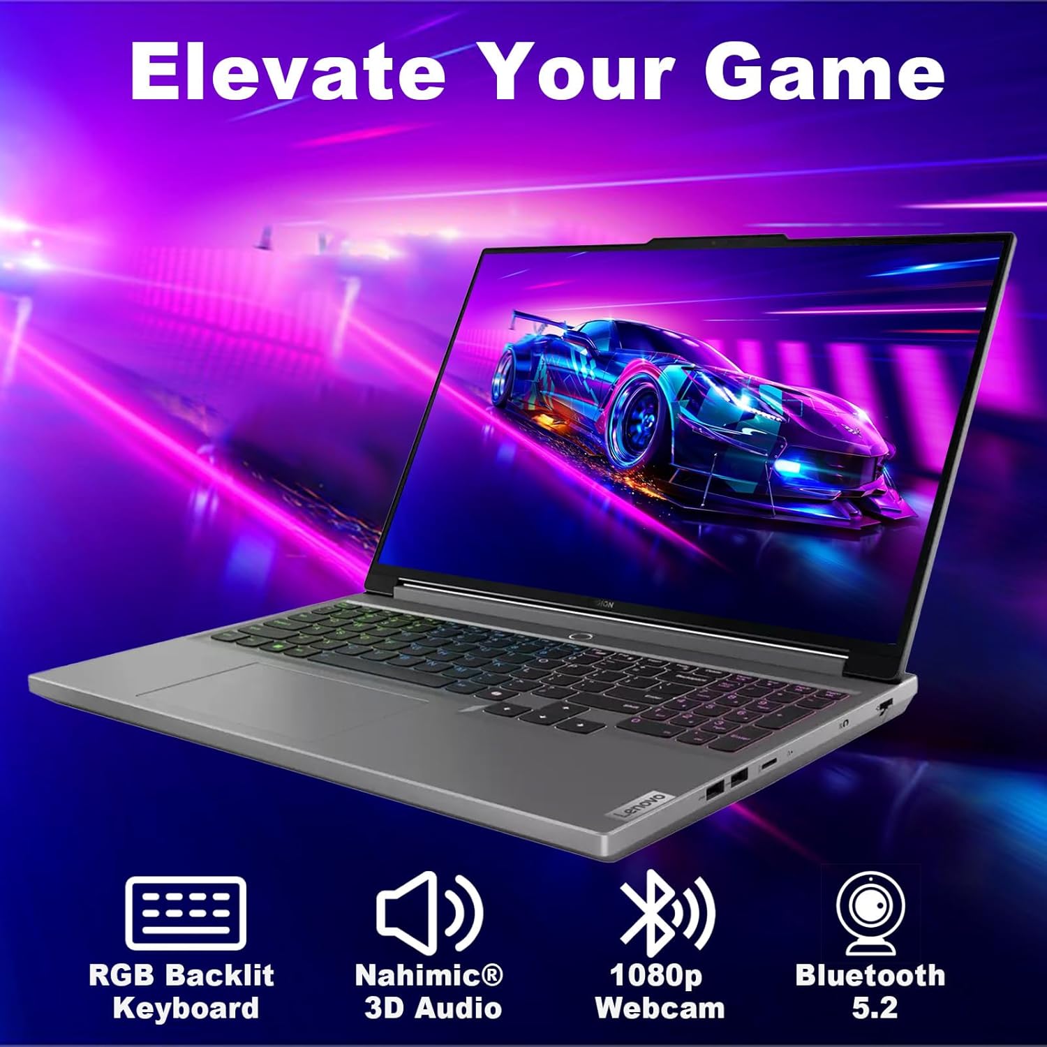 Lenovo Legion 5i, 16" 165Hz Gaming Laptop, GeForce RTX 4060(TGP 140W), Intel 24-Core i9-14900HX, 64GB DDR5 RAM, 2TB SSD, RGB Backlit KB, WiFi 6E, Mouse, Windows 11 Pro