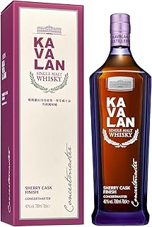【コンクール多数受賞、スピリッツ界の新勢力】 Kavalan カバラン コンサートマスター シェリーフィニッシュ 箱入り [ ウイスキー 台湾 700ml ]