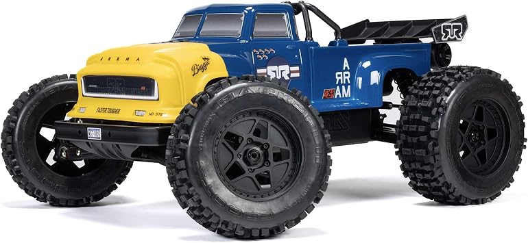 ARRMA 1/8 Notorious 6S 4X4 RTR Brushless Stunt Truck, Blue