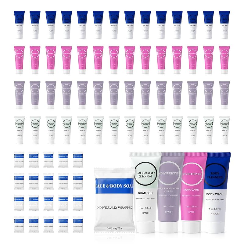 Kit de higiene para viagem RSQAZQ com 25 unidades