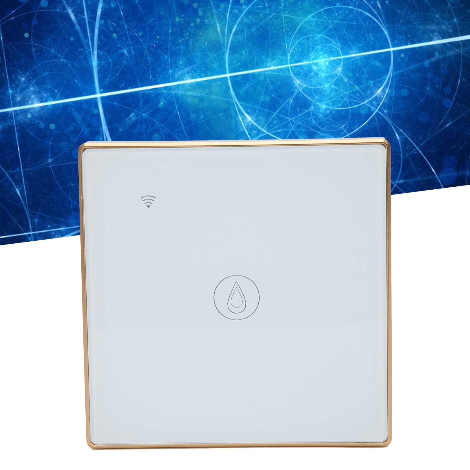 Interruptor de luz inteligente WiFi, interruptor de luz táctil de pared inteligente, interruptor inteligente Control remoto WiFi inalámbrico Distribución de energía Estándar UE/RU 95‑250 VCA