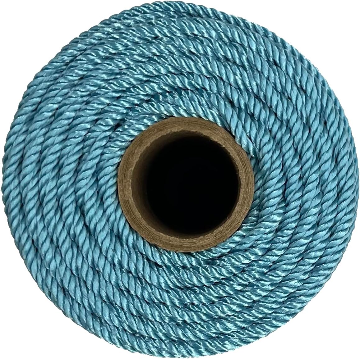 Twine by Design #36 3-Strand Twisted Rosary Twine - Excellent Quality Twine for Crafts, DIY Projects, Rosaries (Light Blue)