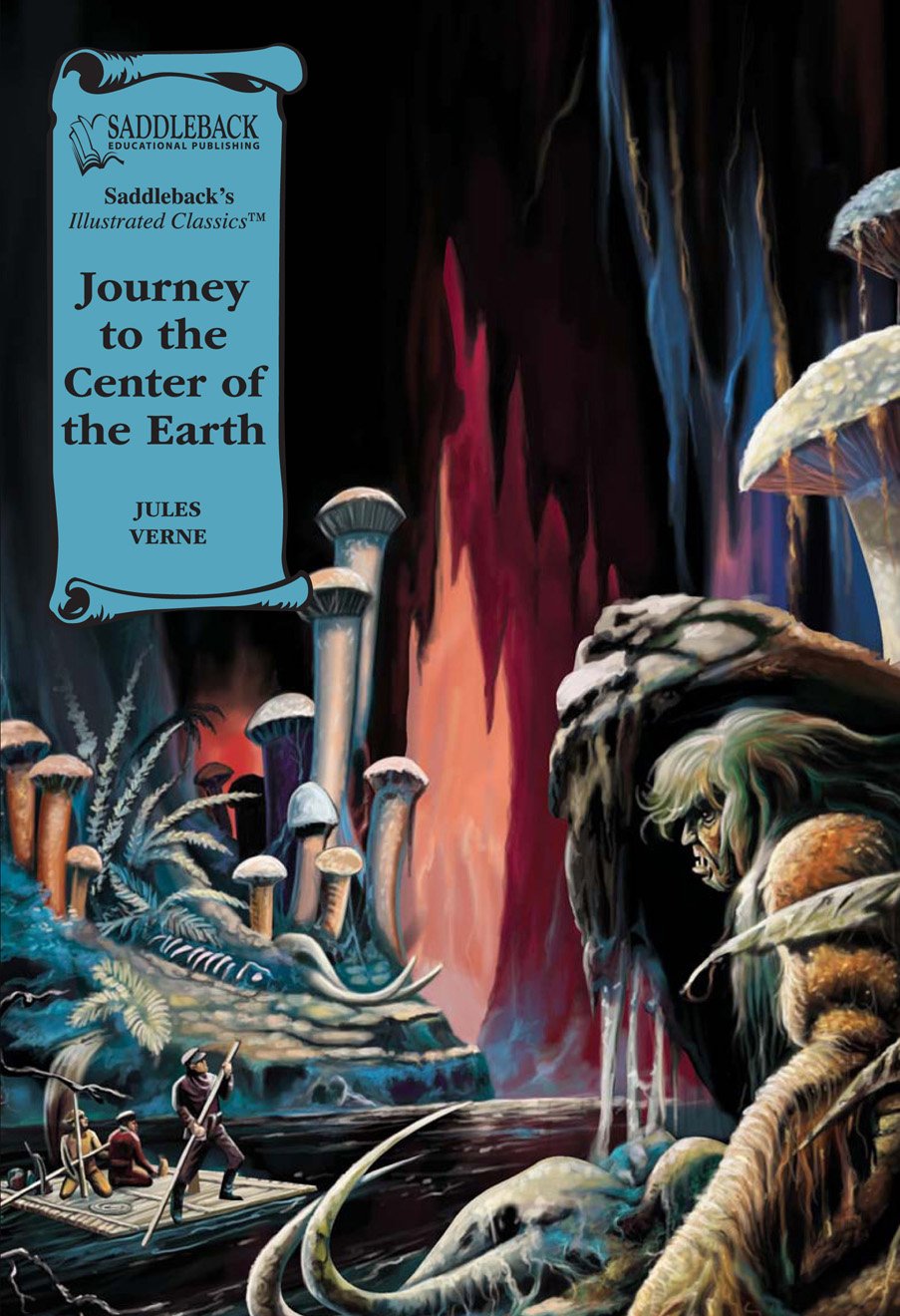 Journey to the Center of the Earth Graphic Novel (Illustrated Classics)