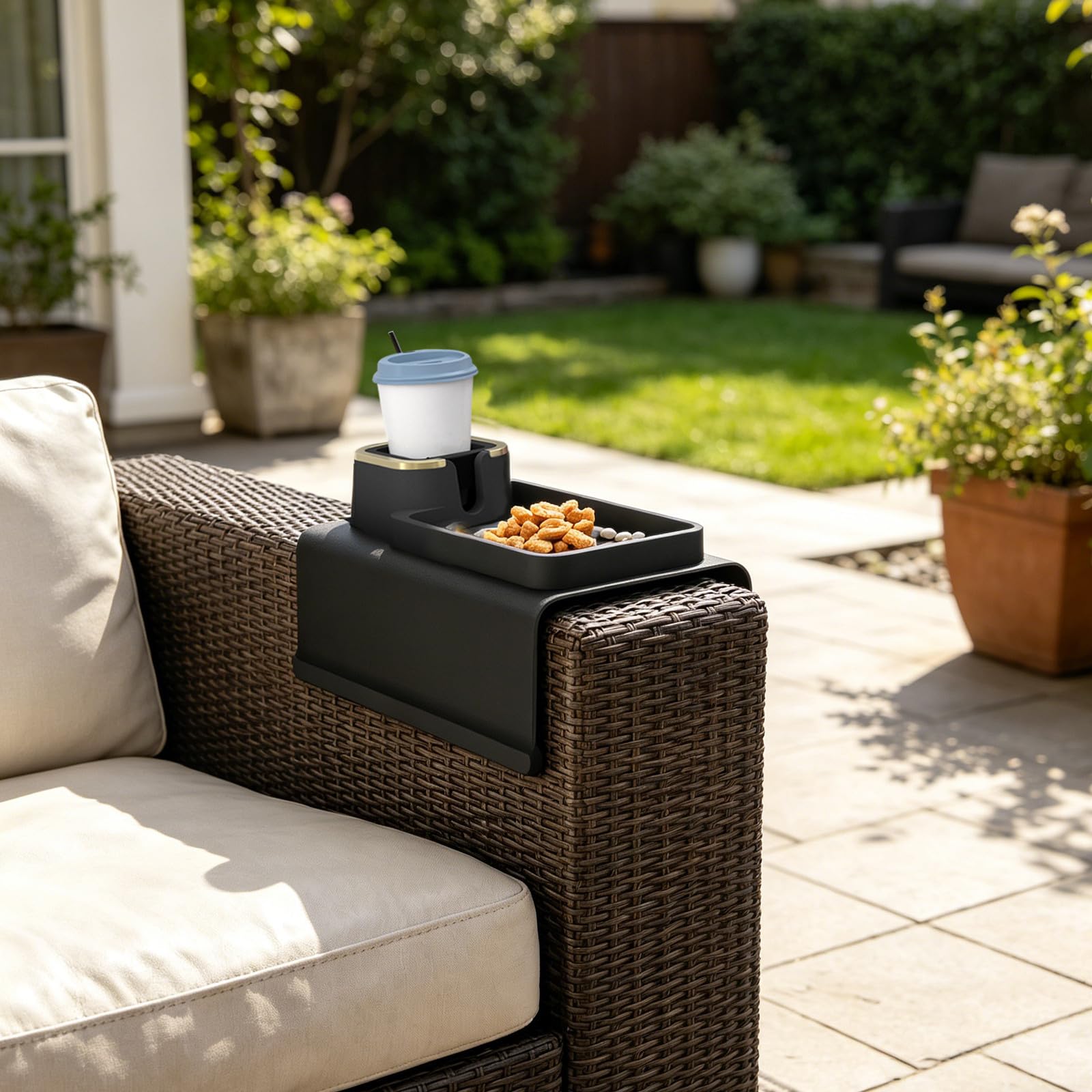 Soporte Compatible de Silicona Taza Sofá para de con Antideslizante y Antivuelco para Colocar Mando Móvil Reposabrazos Aperitivos