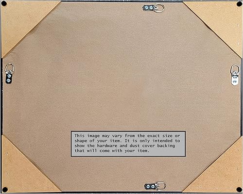 Miniatura 3 de Amanti Art Espejo de pared, espejo de marco de madera estrecho negro medianoche para decoración de pared o uso como espejo de baño para sobre el