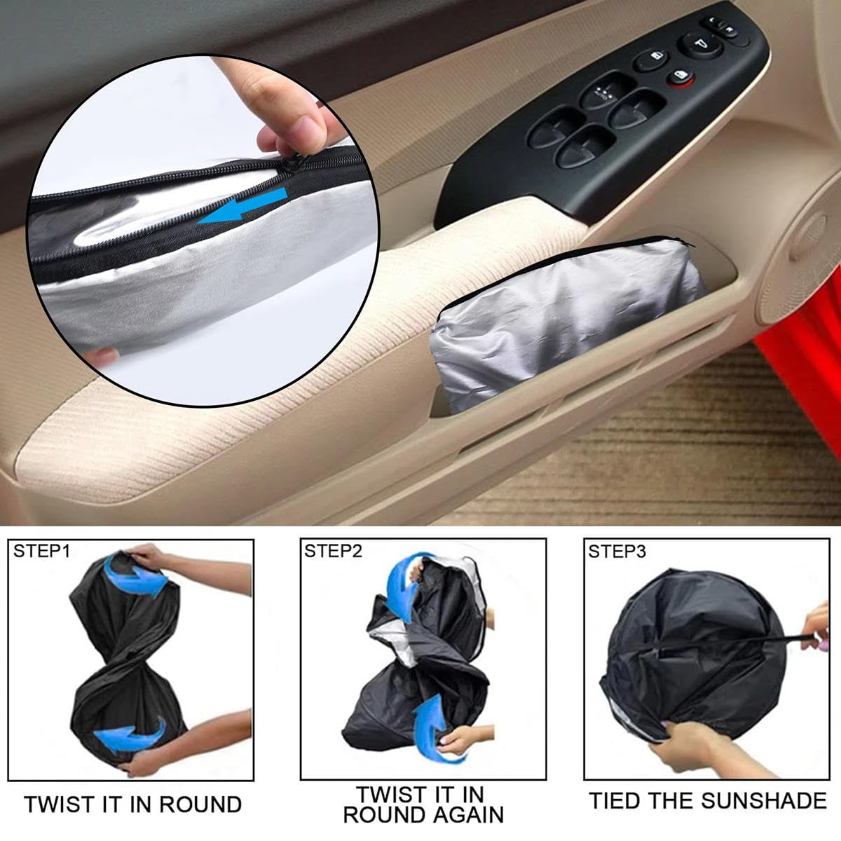 Adatto per BMW X5 2019-2025, parasole per parabrezza anteriore pieghevole per parabrezza parasole accessori interni auto
