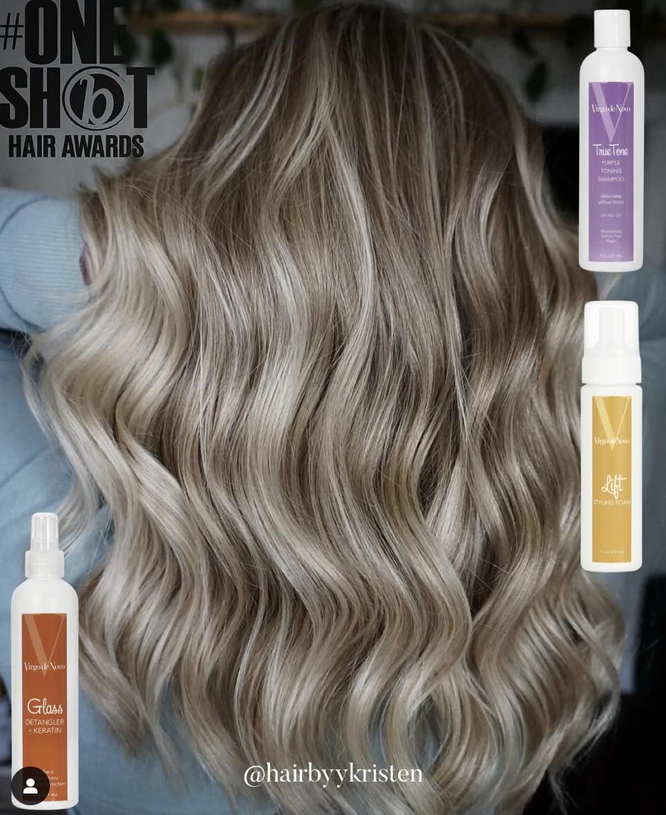 Virgo de Novo Lift Styling Foam Lift Styling Foam - 7.1 oz - Alcohol Free Formula Provides Volume Without Stickiness