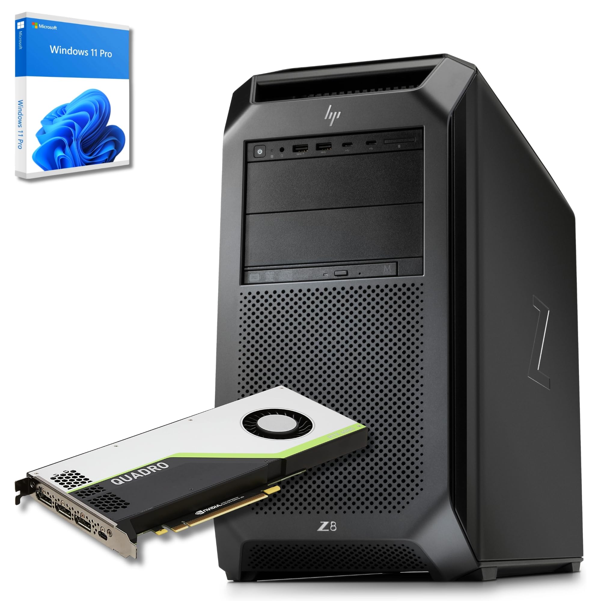 HP Z8 G4 PC Workstation Tower | 2x Intel Xeon Gold 5222| 128GB RAM