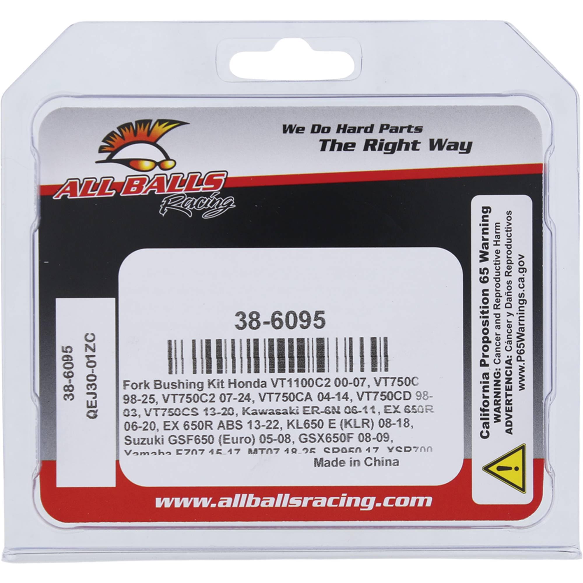 ライブ写真「11」 Amazon.com: All Balls Racing 38-6095 Fork Bushing Kit Compatible