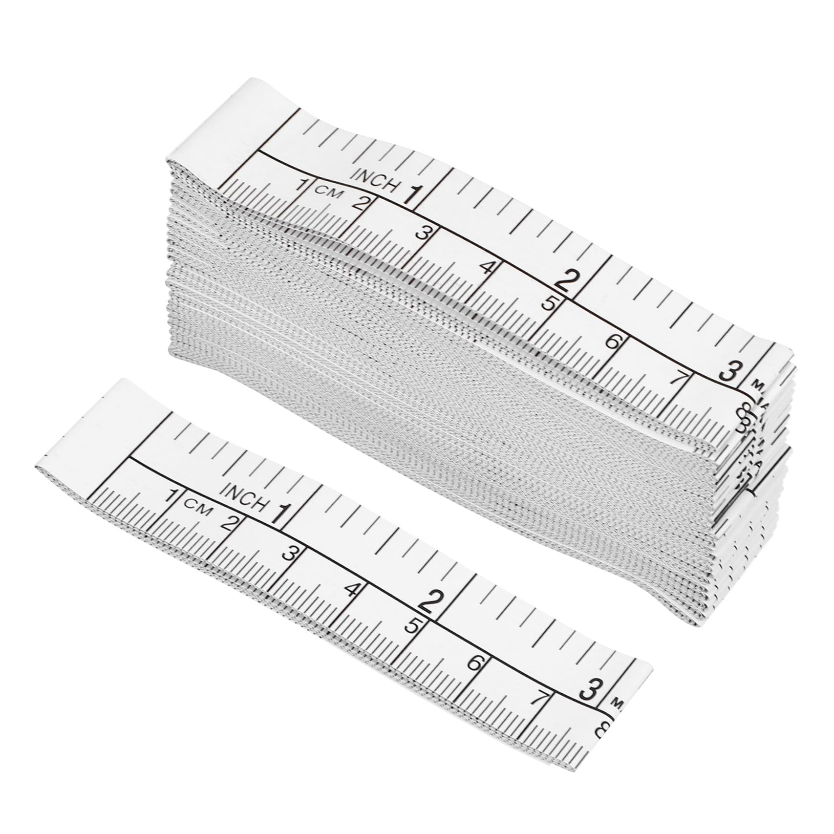 25pezzi Carta Riutilizzabile Ruler Measuring Tool Per Ingegneri e Designer Facile Da Leggere e Scrivere Misurazioni Metriche e Imperiali Alta Precisione