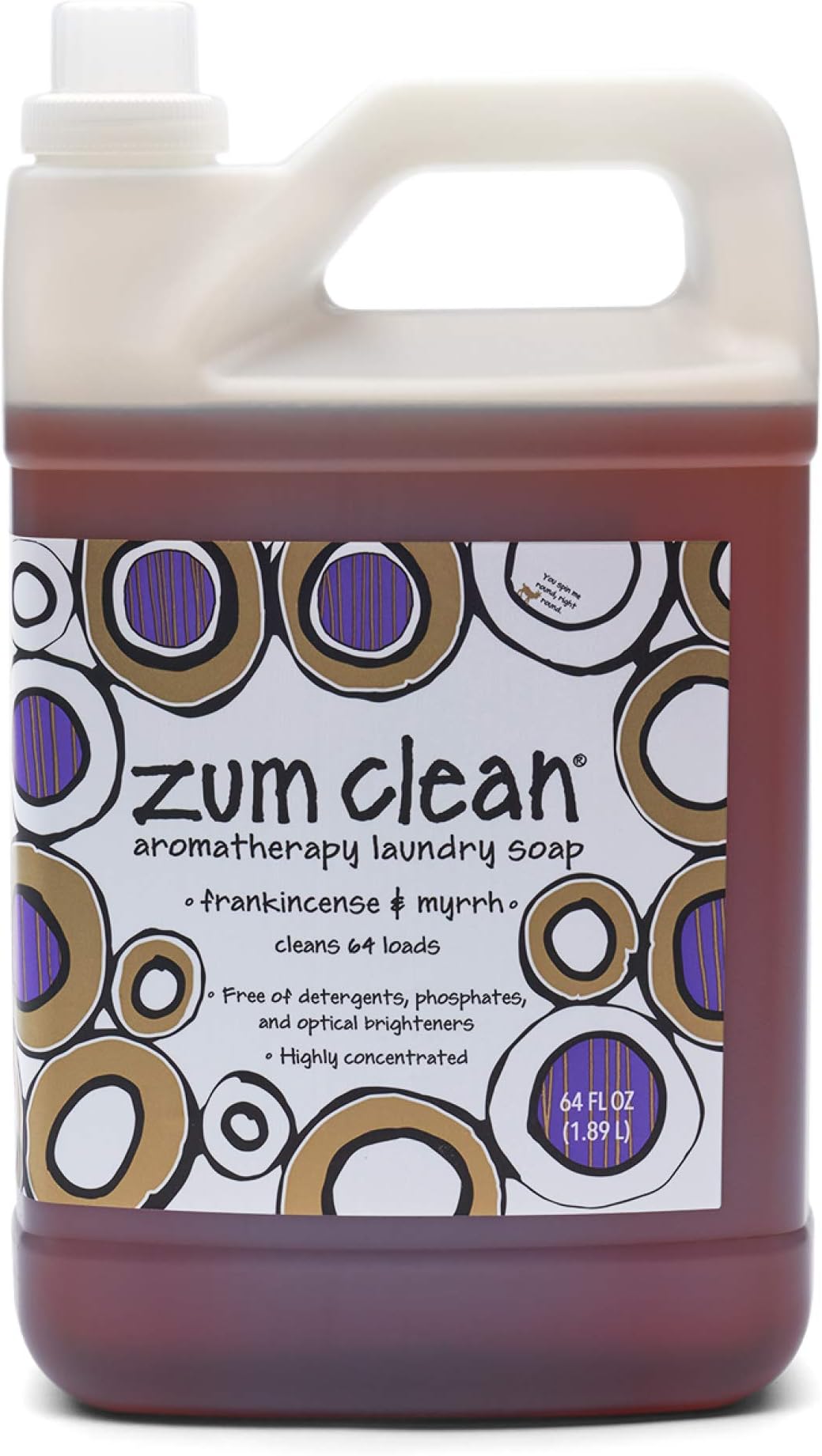 Indigo Wild - Zum Clean Aromatherapy Laundry Soap Frankincense & Myrrh - 64 lbs