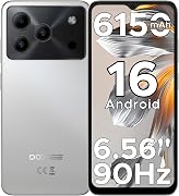 【最新Android 16・SIMフリースマホ】 Note56 Android16 SIMフリー スマホ 6.56インチ 90Hz IPS大画面 スマートフォン 6150mAh大容量バッテリー 8コアCPU 24GB+64GB+最大2TB拡張 8MP AIカメラ 顔認証 HD+ディスプレイ GPS/OTG対応 4GデュアルSIM 携帯電話