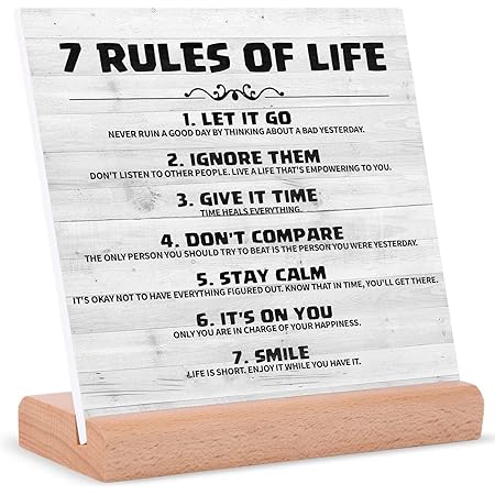 Mental Health Positive Quotes Desk Decor Gifts For Women Men, This Is A