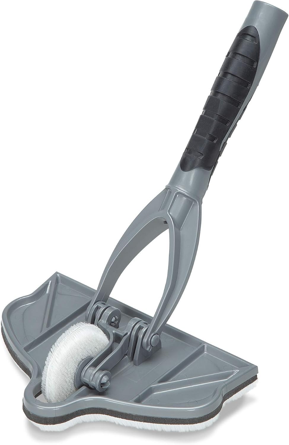 HomeRight Deck Pro with Gap Wheel, Pivoting Handle and 7-1/2 Inch Wide Deck Pad C800920 M Deck Stain Applicator, Grooving Tool, Stain Applicator Pad