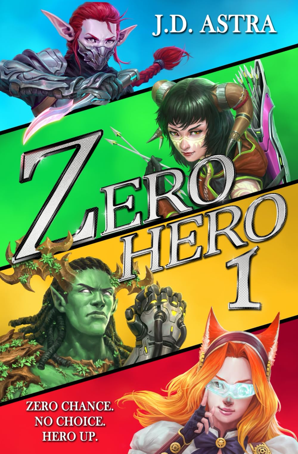Zero.Hero: A Super Powered LitRPG Adventure