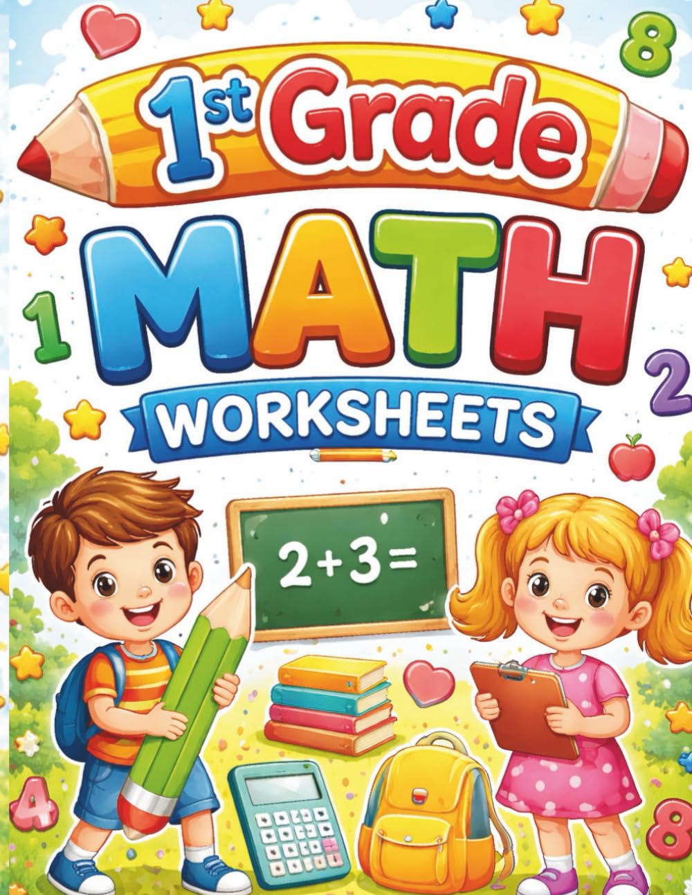 1st Grade Math Worksheets Workbook