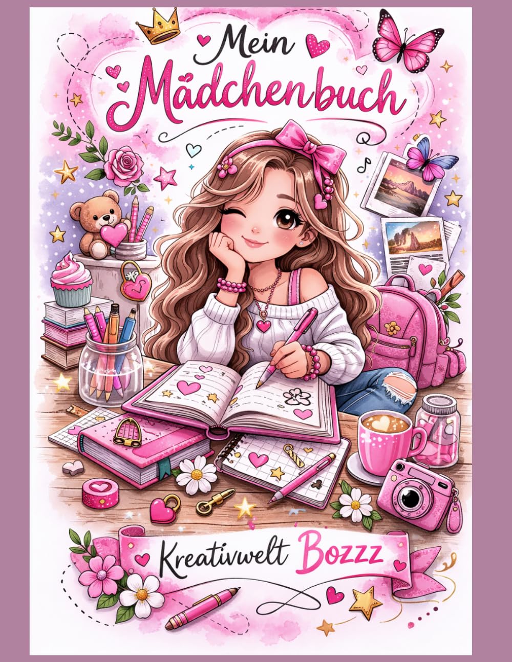 Mein Mädchenbuch - Für starke Mädchen: Gefühle verstehen, Freundschaften stärken und Selbstvertrauen aufbauen – Ein liebevoller Begleiter für Mädchen von 9–13 Jahren