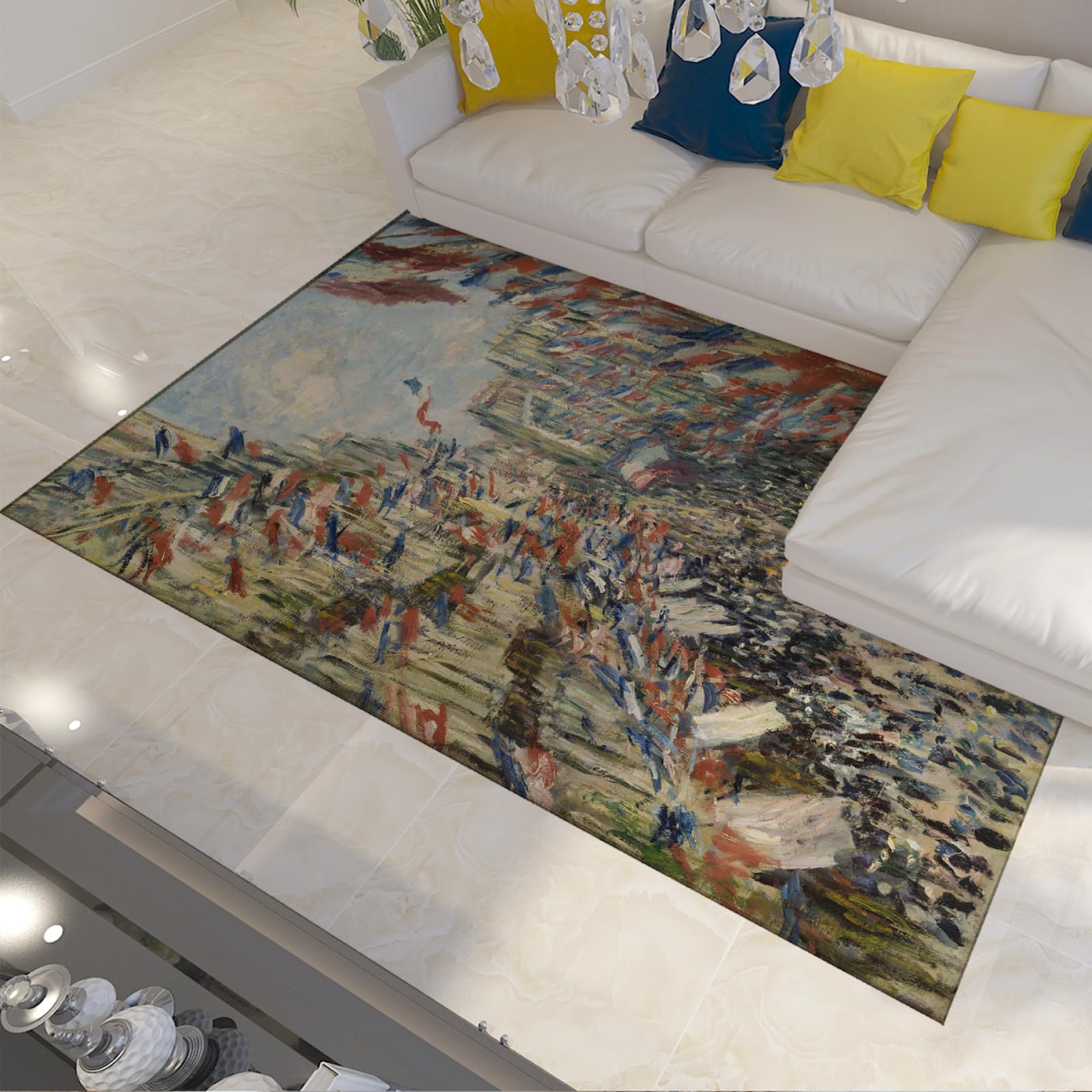 Tapis Monet 150x240 résistant passage pour salon et chambre