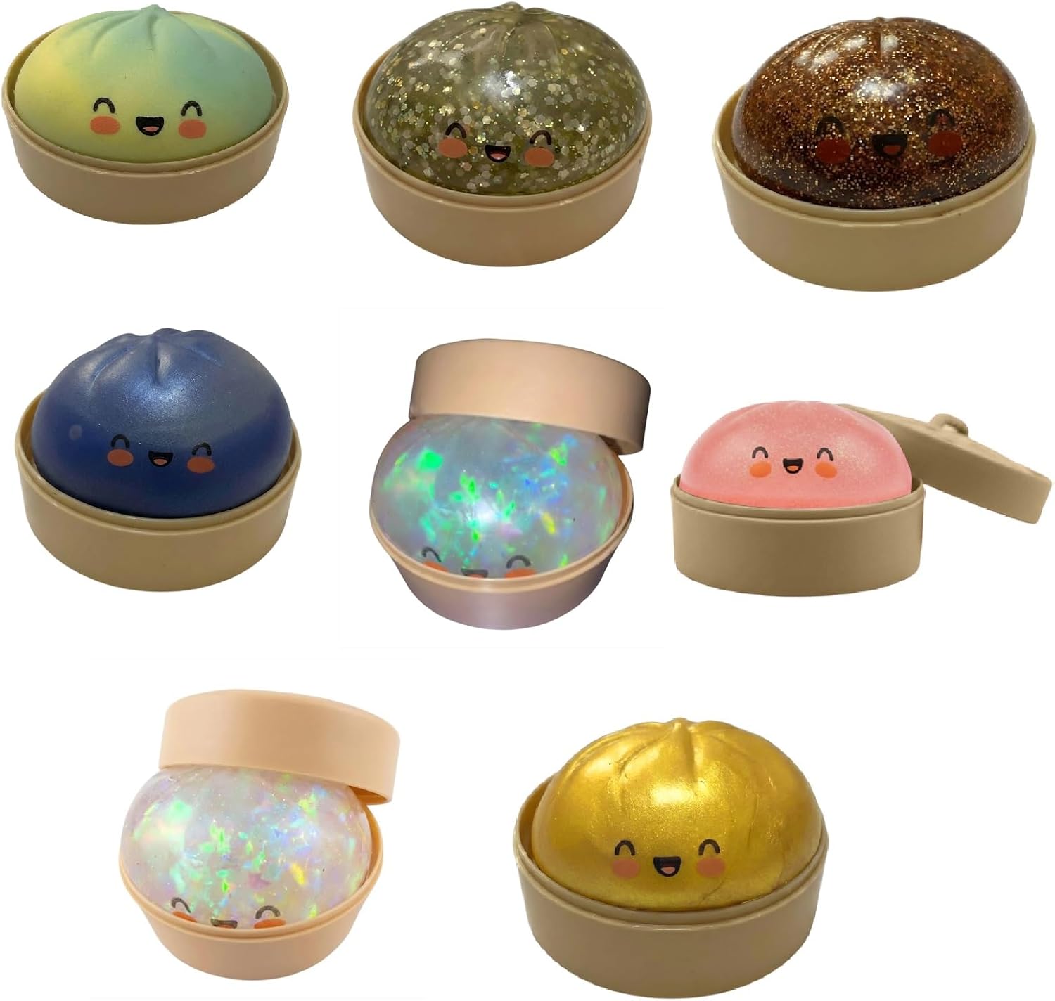 Rainbow Cake Squishies,2026 Jumbo Slow Rising Fidget Squeeze,Soft Relief Squishy Stress,Squeeze Ball Sensory for Anxiety Stress Party Favors Colorful Squishy (TPR Contains air)