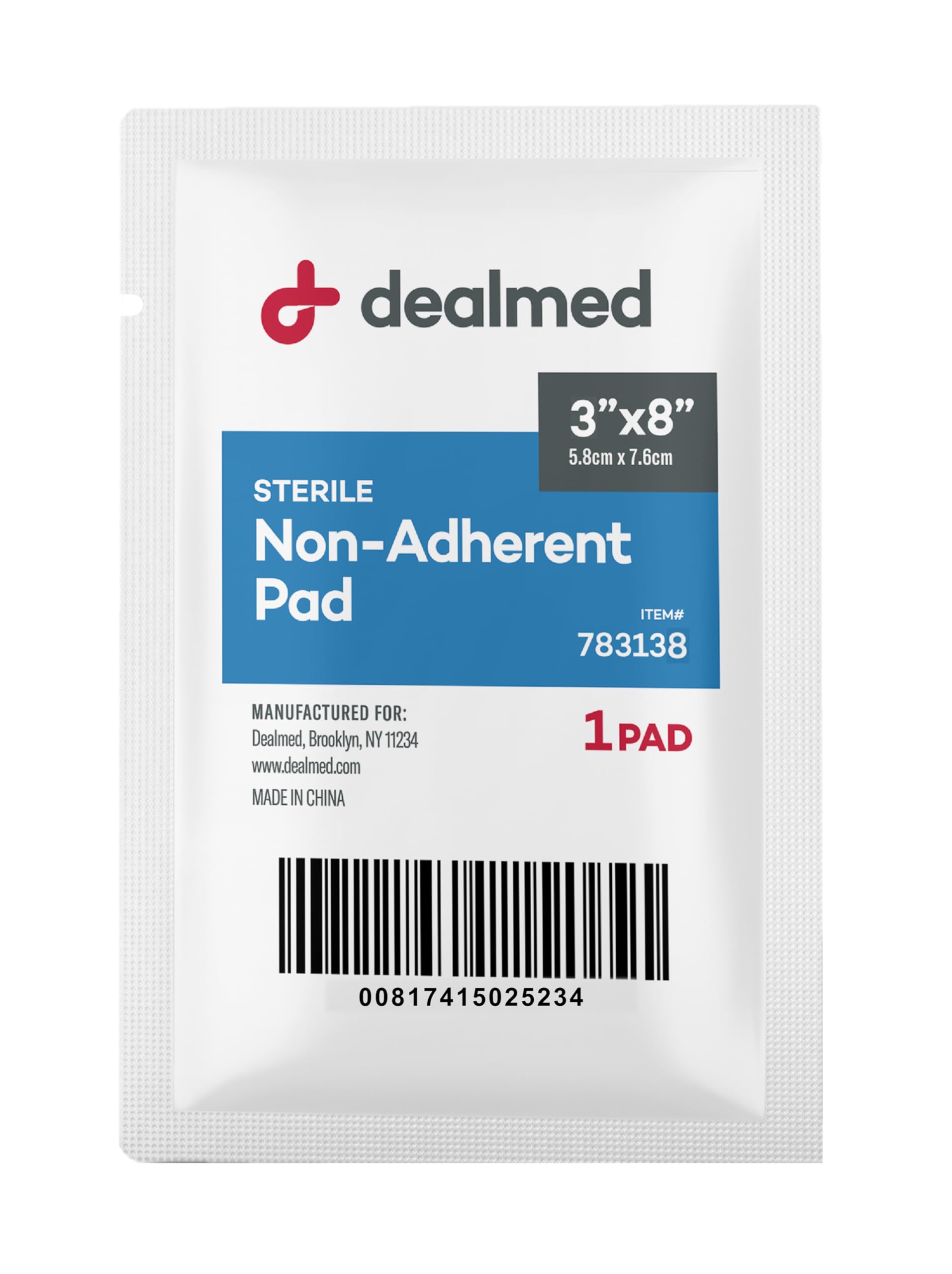 Dealmed Sterile Gauze Pads 2" x 3" - Non Adherent - 100 Count — Amazon image 9