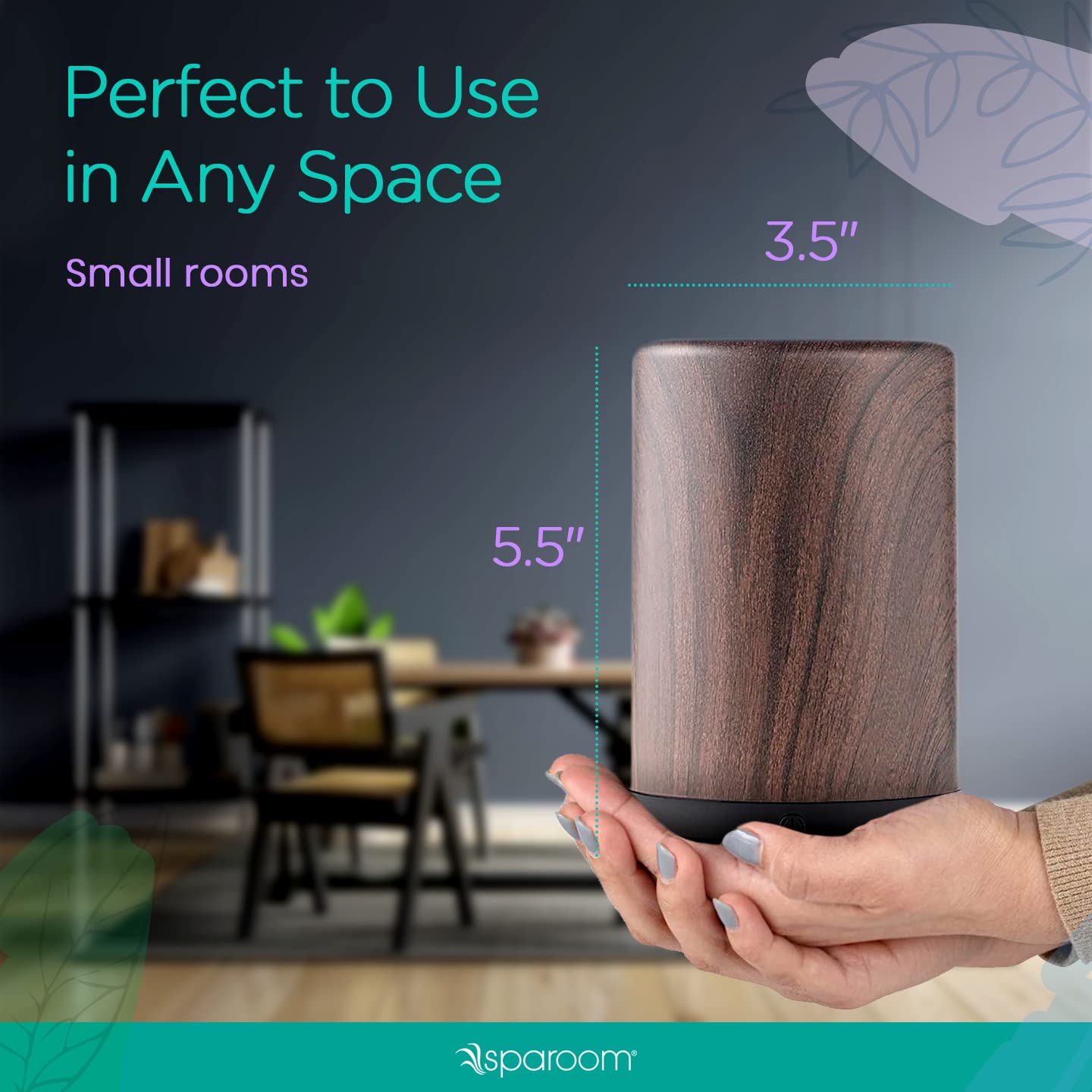 SpaRoom HerbalAir 2.0 Diffuser Features and Specifications