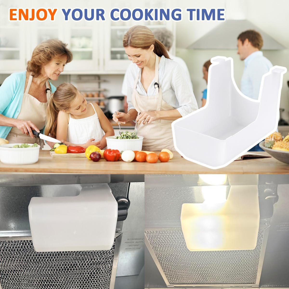 1pcs 99110437 Range Hood Lens, Compatible with Bro-an Nu-tone