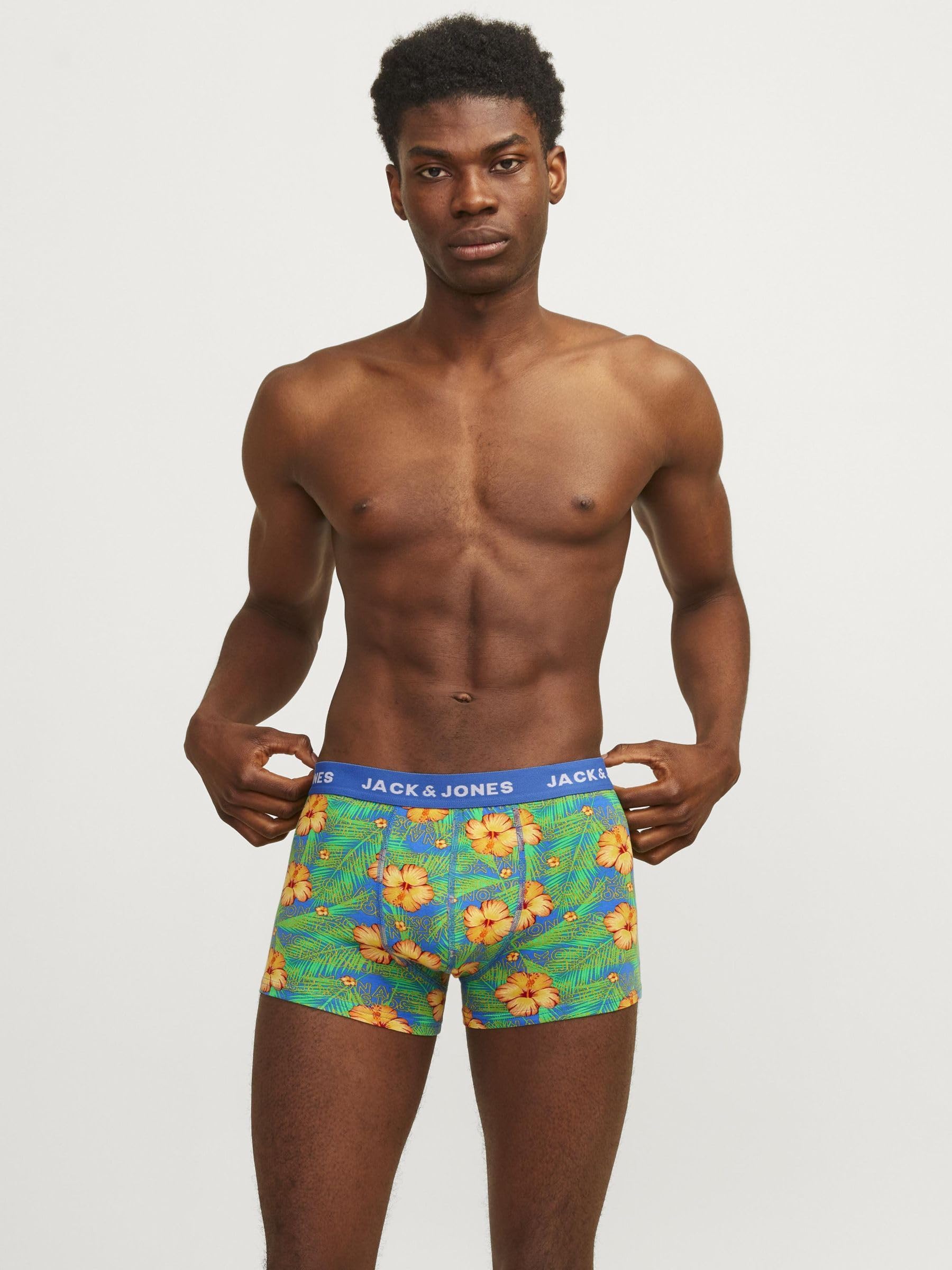 Jack & Jones Jackarim Solid Trunks 12 Pack Bóxer Hombre
