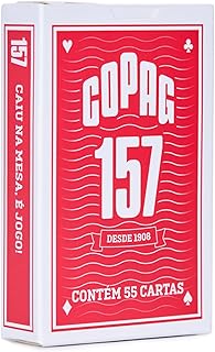 Baralho 157 Naipe Convencional - Vermelho - Copag