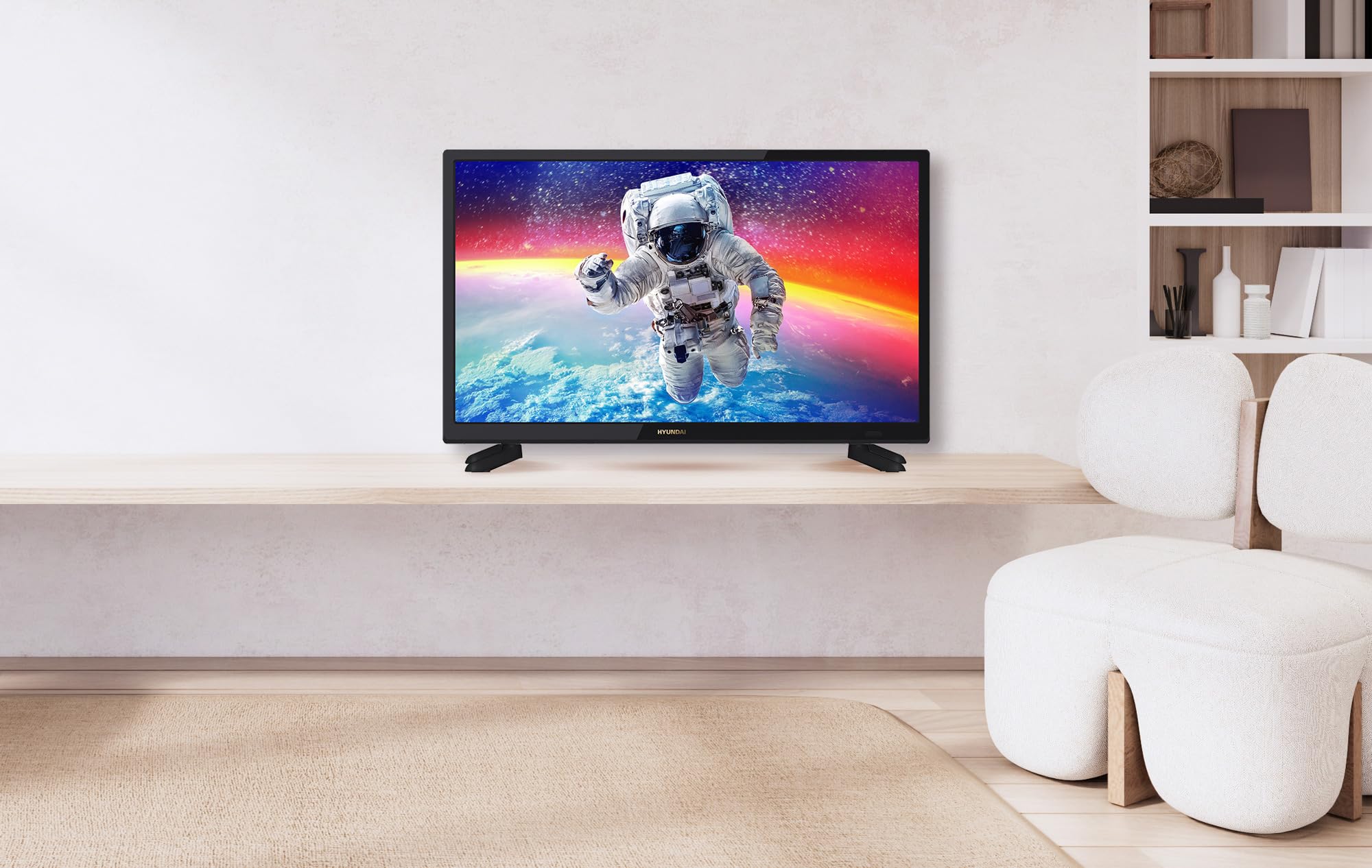 HYUNDAI TV LED 24'' (60cm) 1366 x 768 HD USB 2.0 1*HDMI - Sortie Casque