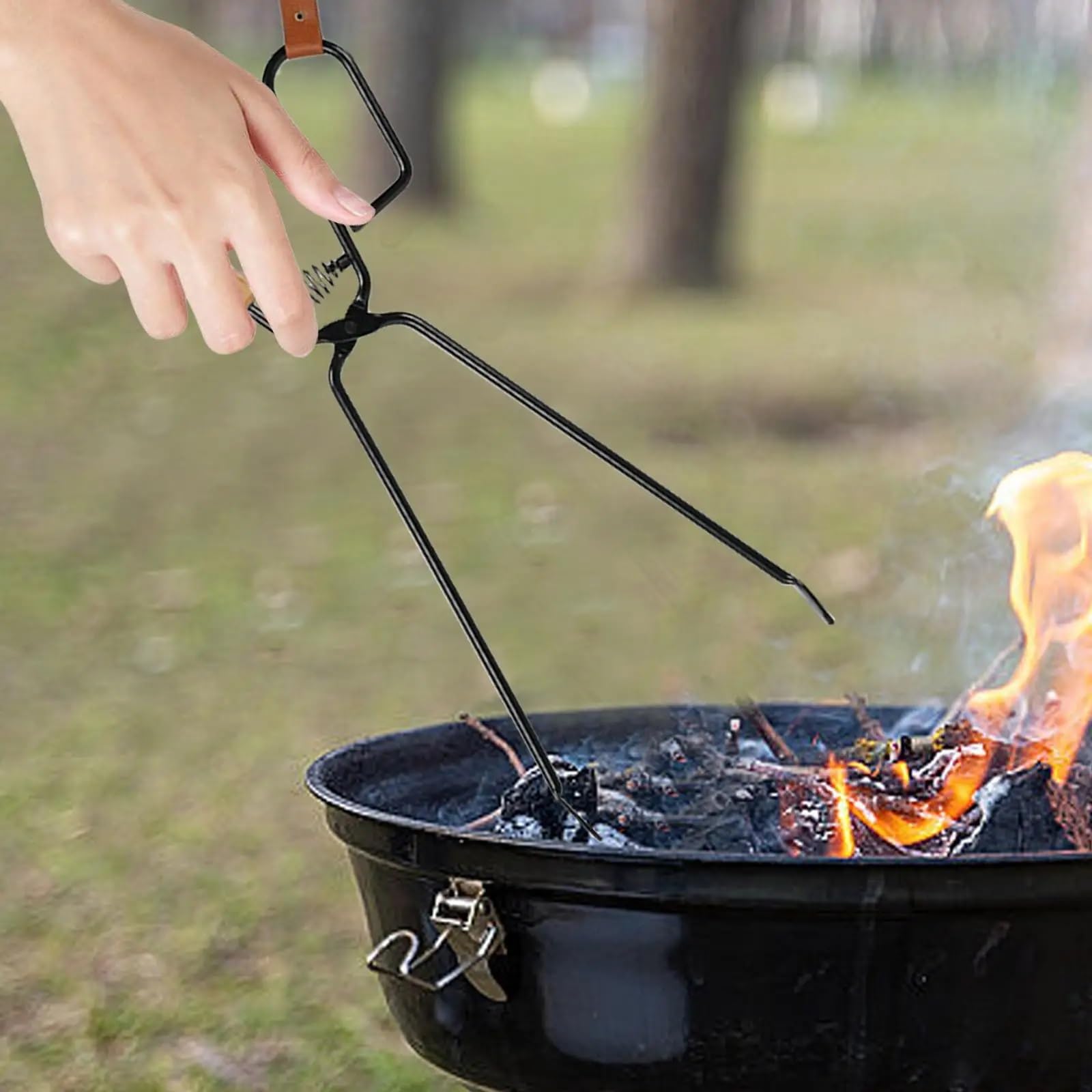 Ofenbesteck Feuerzange, Feuerstellenzange, robuste Eisenwerkzeuge for den Grill