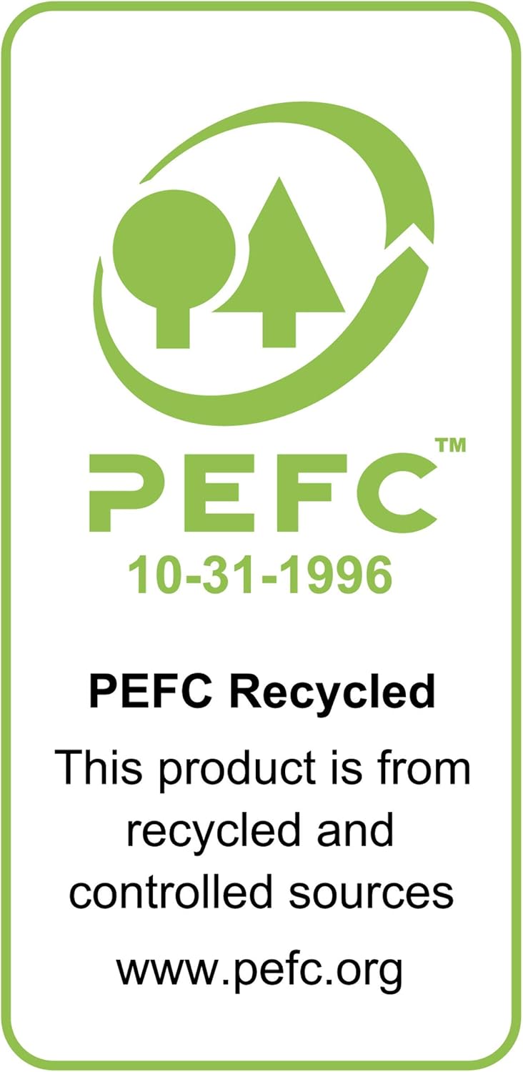 Post-it Recycling Notes Canary Yellow, Pack of 6 Pads, 100 Sheets per Pad, 76 mm x 76 mm, Yellow Color - Self-Stick Notes Made from 100% Recycled Paper
