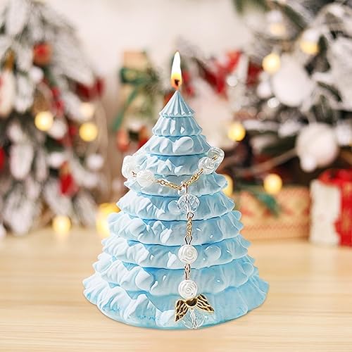 Miniatura 4 de Molde de silicona, molde de silicona con forma de cono, mini molde de silicona para árbol de Navidad, moldes para hacer velas, moldes de silicona de