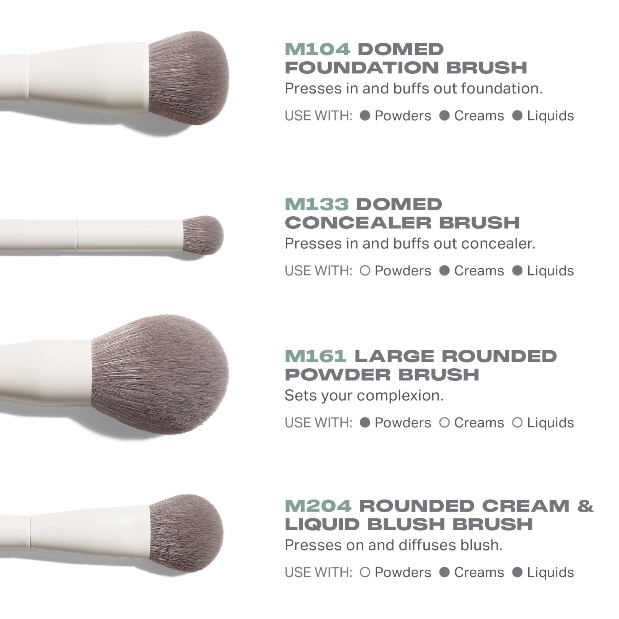 Amazon.co.jp: Morphe Best of Blends 8ピース メイクアップブラシ