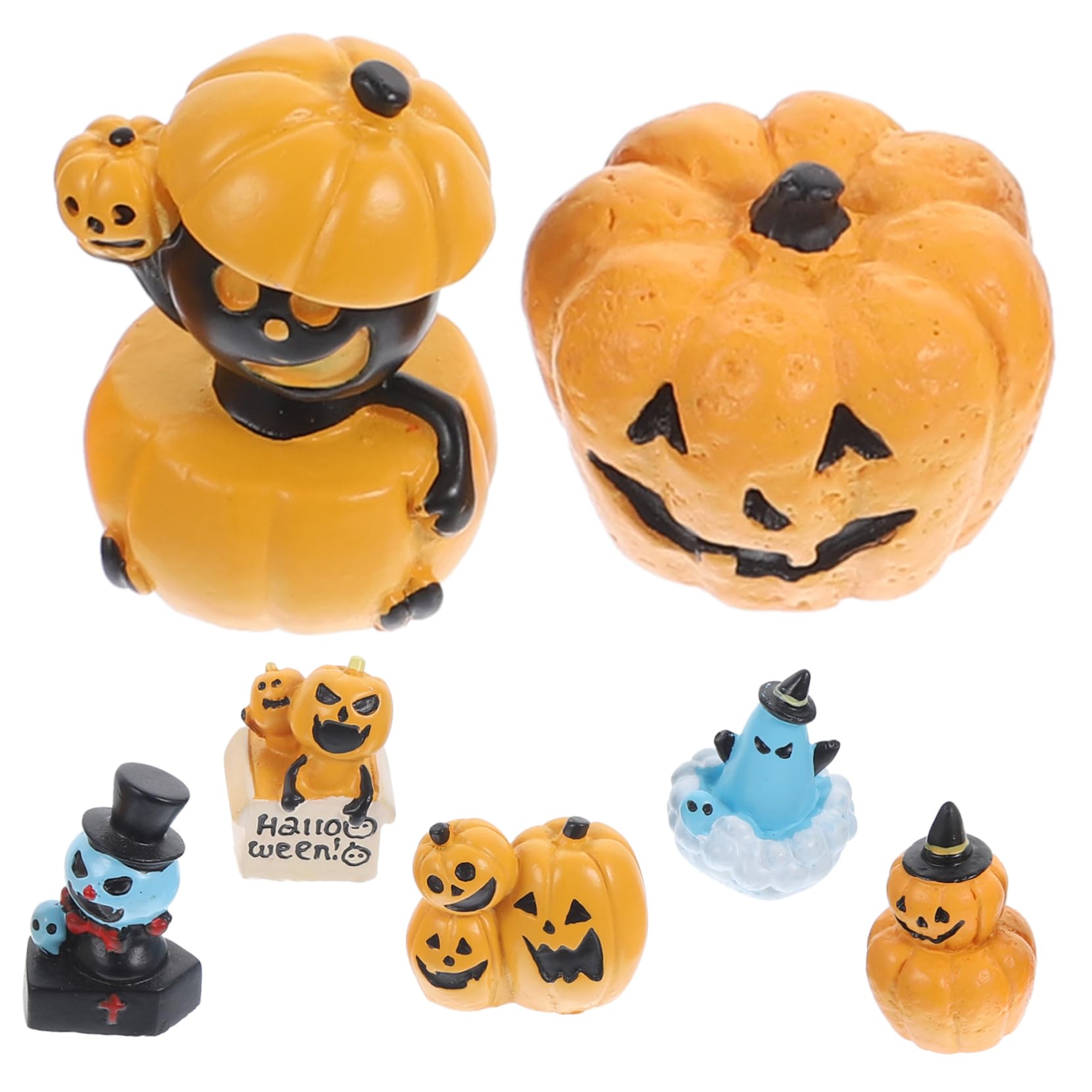 ミニチュア ハロウィン 雑貨 Amazon.co.jp: iplusmile 7個 ハロウィン 飾り手作りミニモデル
