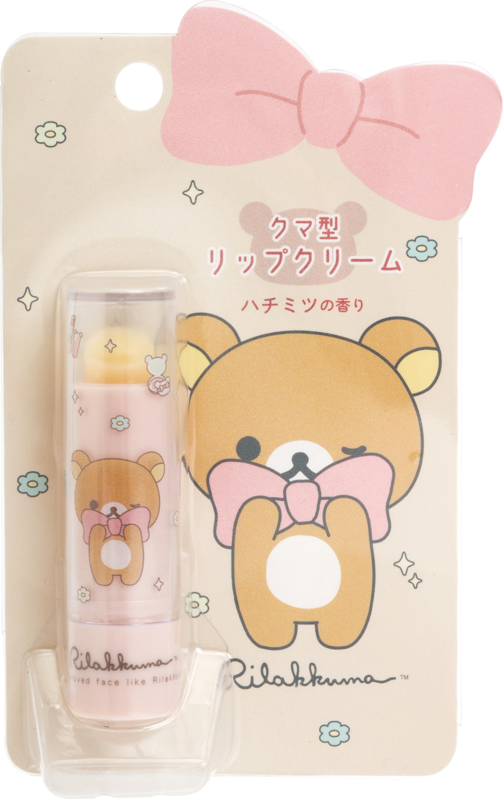 San-X Rilakkuma Bear Shaped Lip Cream Balm Makeup Theme Cute Japan