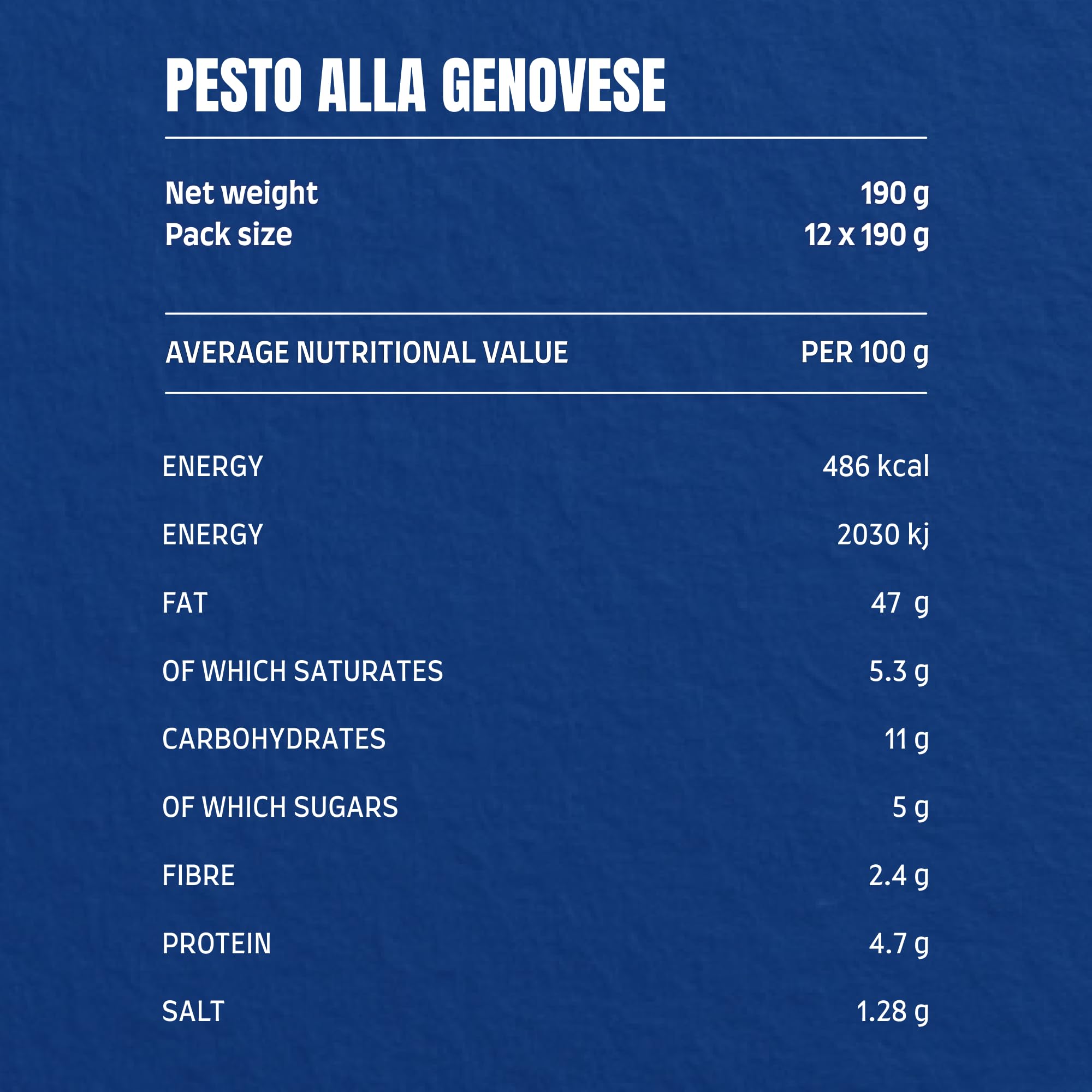 Barilla Pesto alla Genovese 12 x 190g