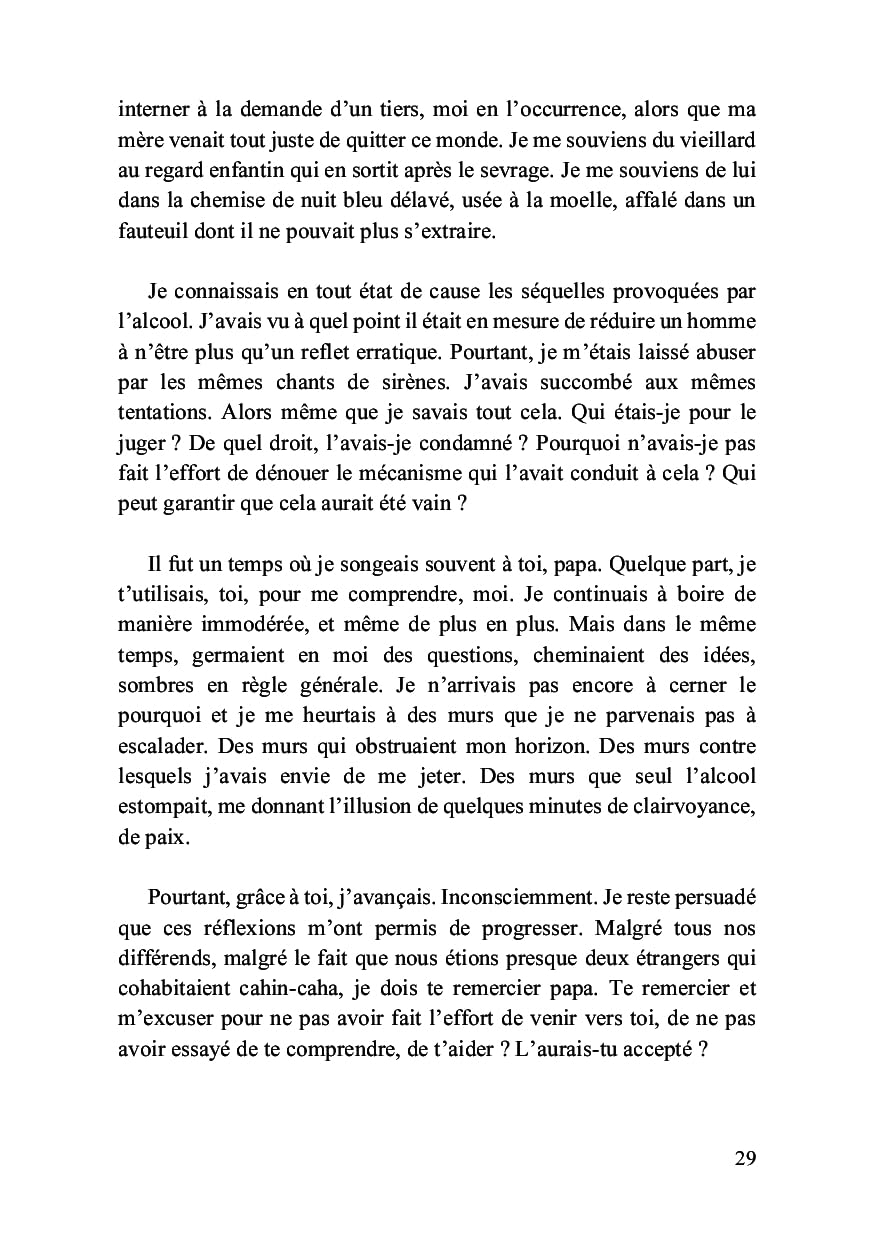 Je suis vicieux, je suis alcoolique