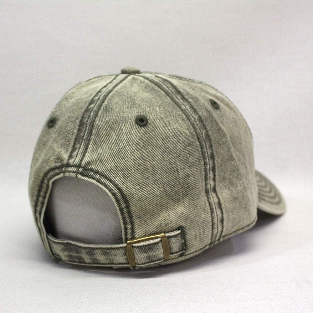 The Vintage Year Snow Washed Cotton Twill Low Profile Adjustable Baseball Cap - Image 4
