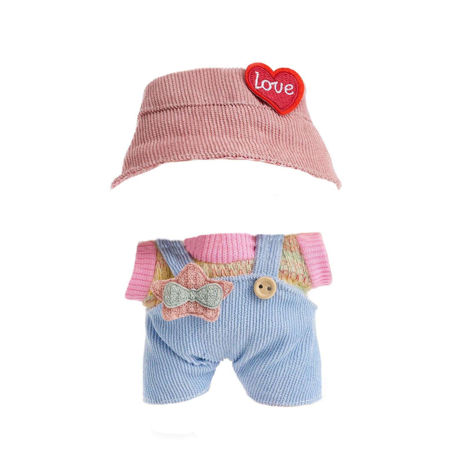 Clothes for Doll(NO Doll Included),17/15cm Doll Clothes Set for Doll Outfit,Accessories for Dolls,Baby