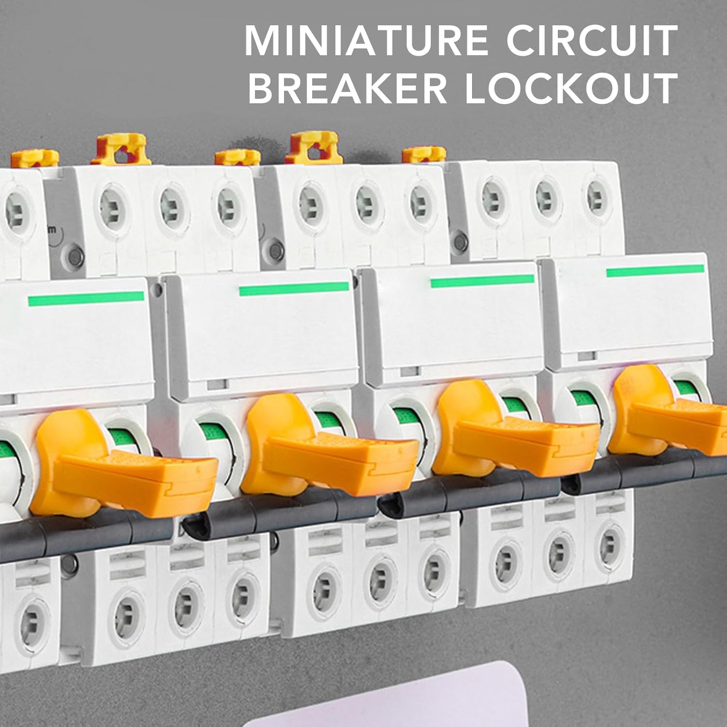 Verrouillage De Disjoncteur Universel - Kit Sécurité Électrique Avec Cadenas Rouge Pour Isolation Fiable