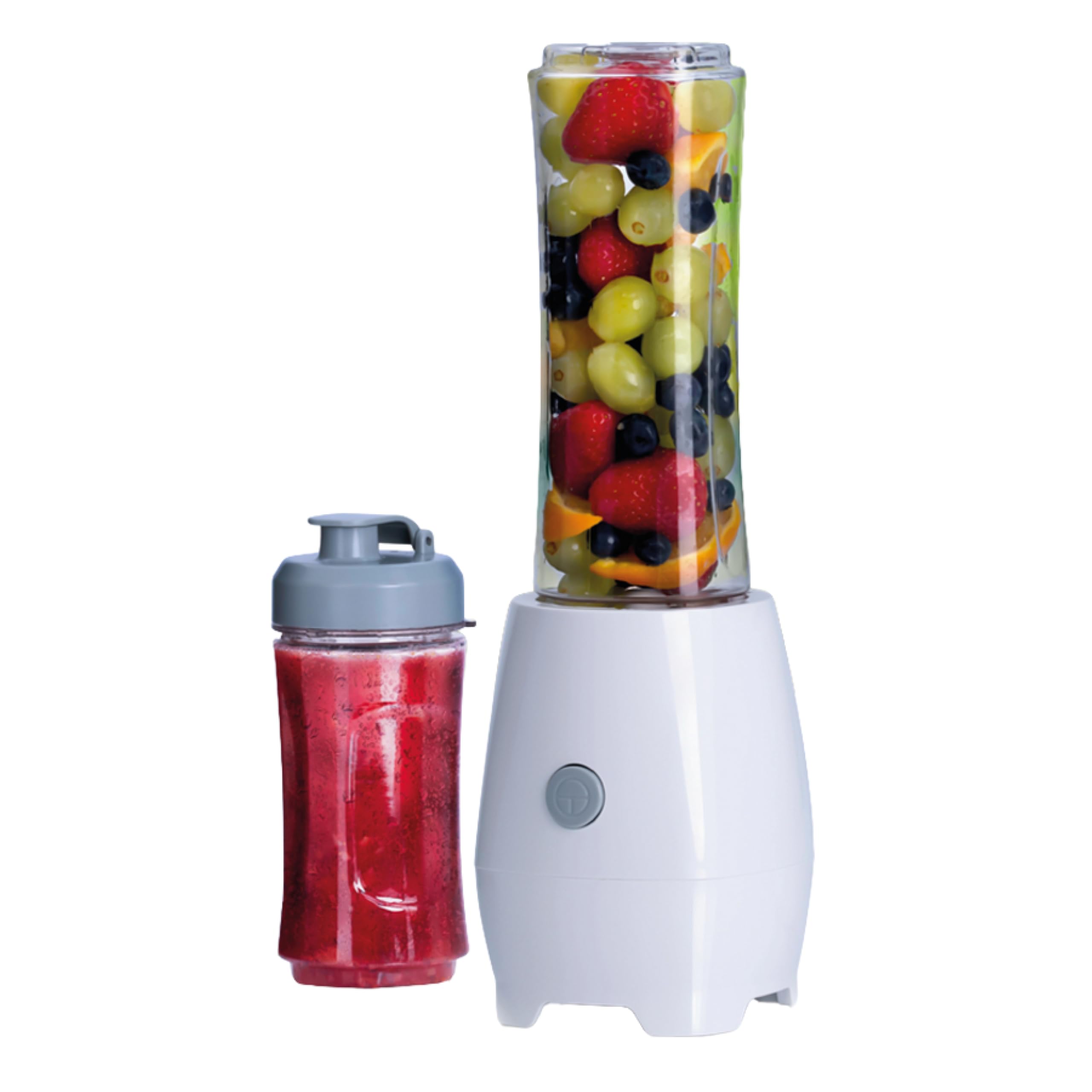 STATUS Vancouver On-The-Go Blender, 300W Personal Smoothie Maker with Travel Bottle, One-Touch Pulse Control, White (VANCOUVER1PKB4)