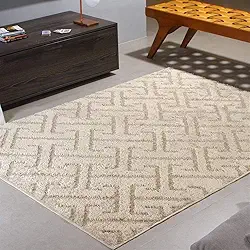 Tapete Para Sala Oásis Jazz 200x150 Com Relevo Estampa: des 02 perola Perola